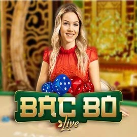 Bac Bo slot logo by Evolution at Stakeprix Casino
