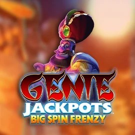 Genie Jackpots: Big Spin Frenzy by Blueprint Gaming, showcased at stakeprix-be.com – game logo