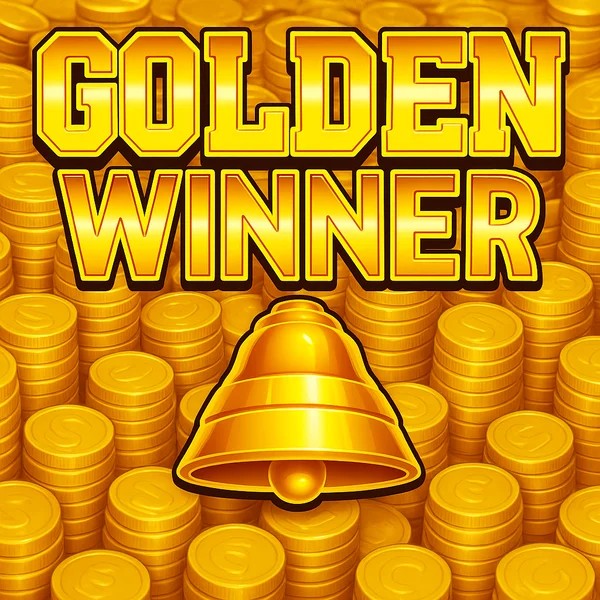 Golden Winner logo by Inspired Gaming at Stakeprix Casino
