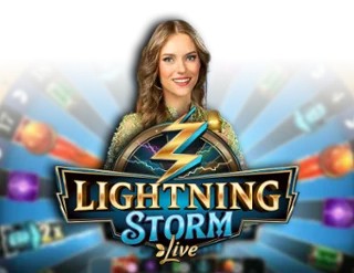 Live Casino logo of Lightning Storm from Evolution at Stakeprix Casino