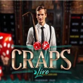 Live Craps game by Evolution – logo hosted on Stakeprix Casino