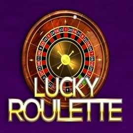 Lucky Roulette logo by Belatra Games at Stakeprix Casino