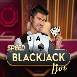 Official Live Casino logo: Speed Blackjack by Pragmatic Play at Stakeprix Casino
