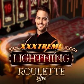 XXXtreme Lightning Roulette logo – Live Casino by Evolution at Stakeprix Casino